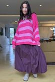 Big Softie Block Stripe Cobain Knit Bubblegum